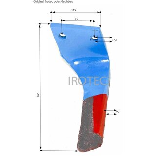 Kreiseleggenzinken RH IND 87 L Links mit Aufpanzerung passend fr Lemken / KAI11395-P